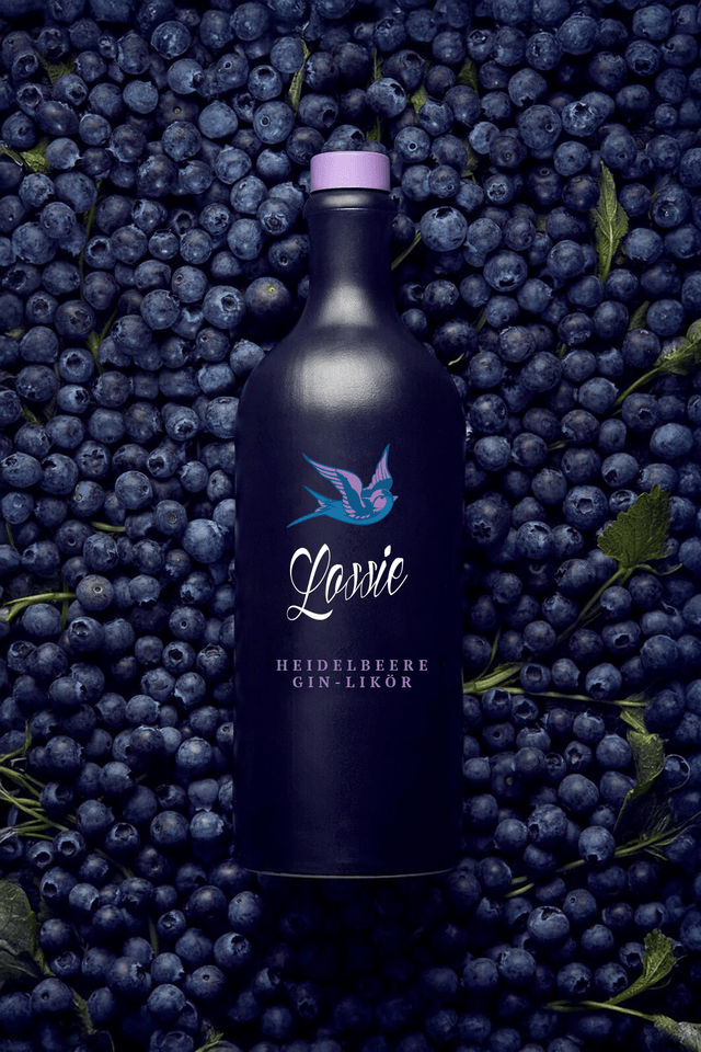 Lossie Heidelbeere Gin-Likör - Gin - Gin Lossie & RÜBE Onlineshop