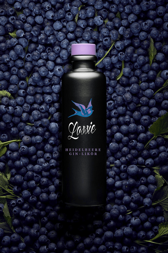 Lossie Heidelbeere Gin-Likör - Gin - Gin Lossie & RÜBE Onlineshop