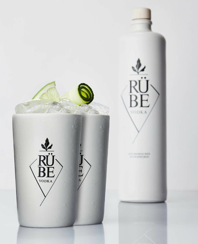 RÜBE Vodka mit Tonbecher-Set - Vodka - Gin Lossie & RÜBE Onlineshop